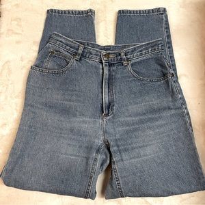 Liz Claiborne LIZ Authentic High-waist loose-fit vintage Mom jeans, 8